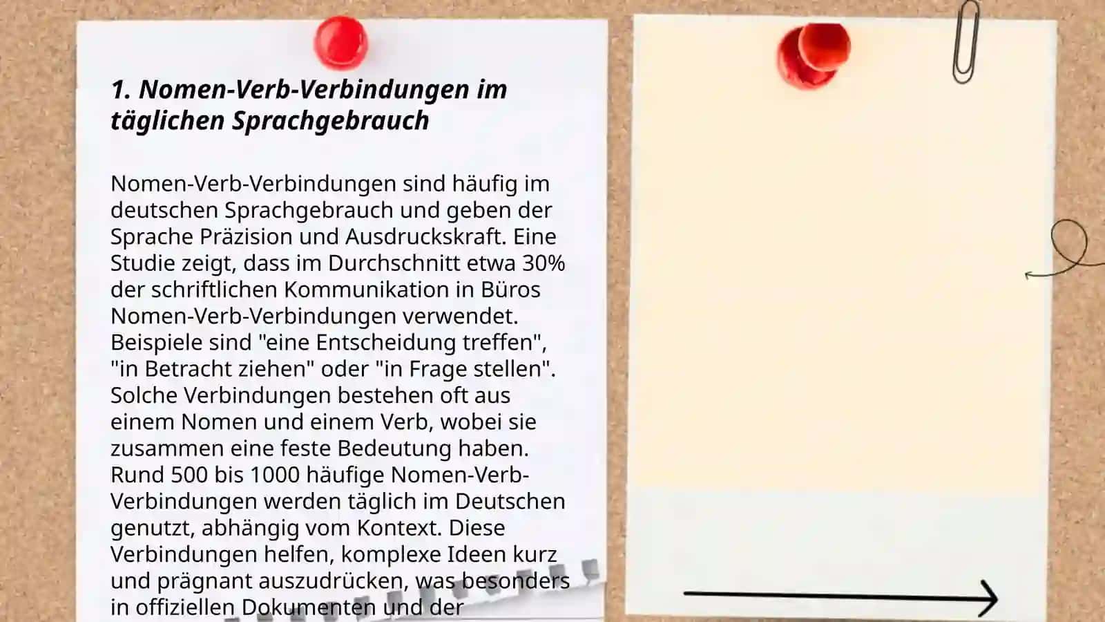 Nomen-Verb-Verbindungen 3