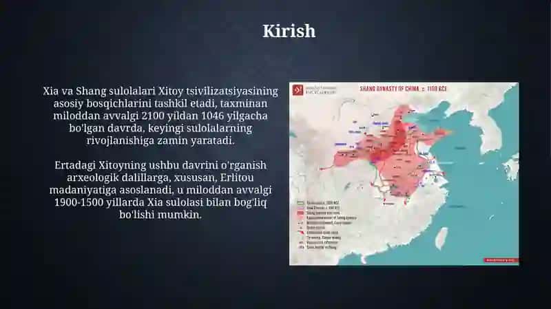 Xia va Shang sulolalari 3