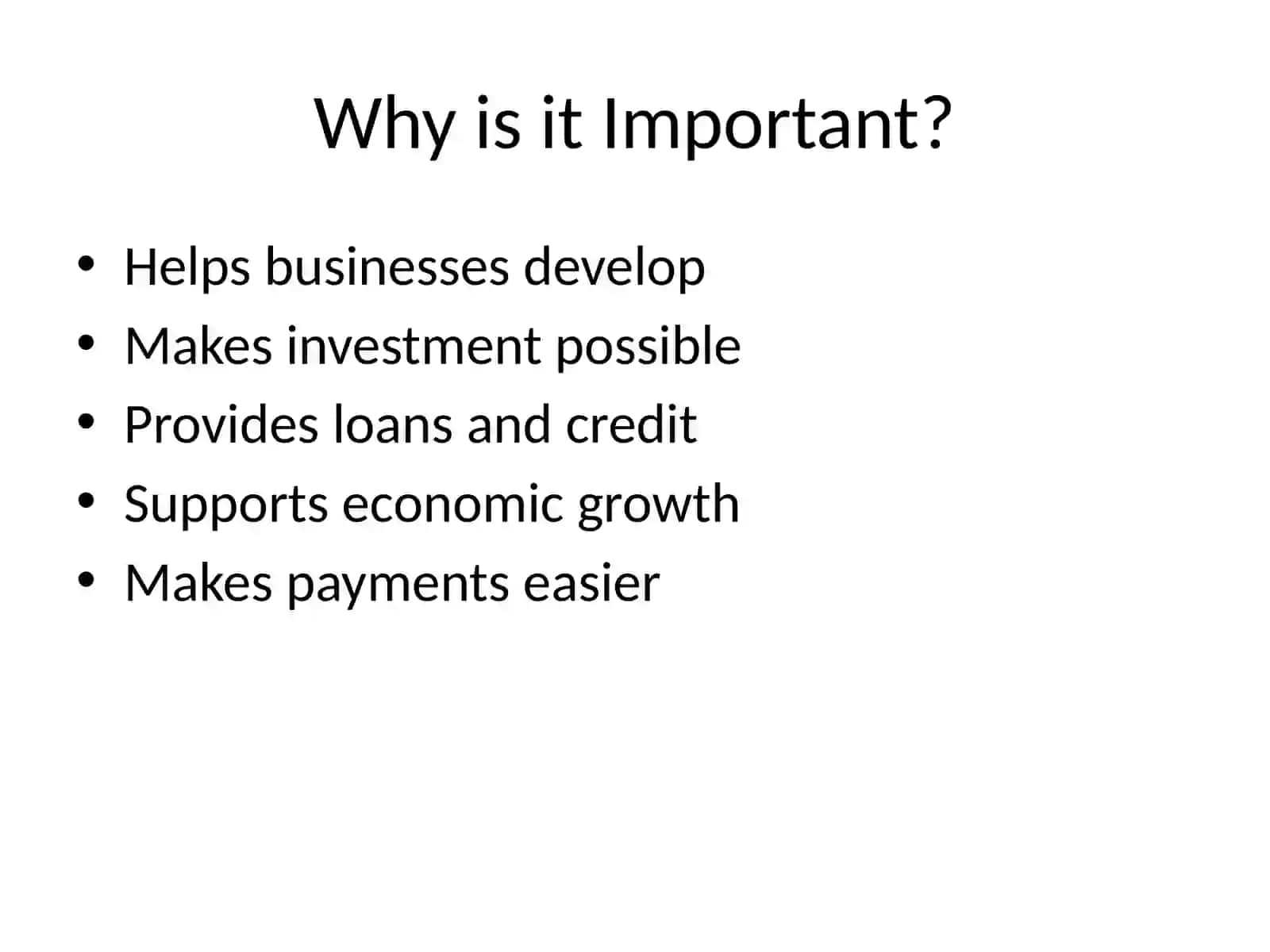 Structure of the Financial System 3