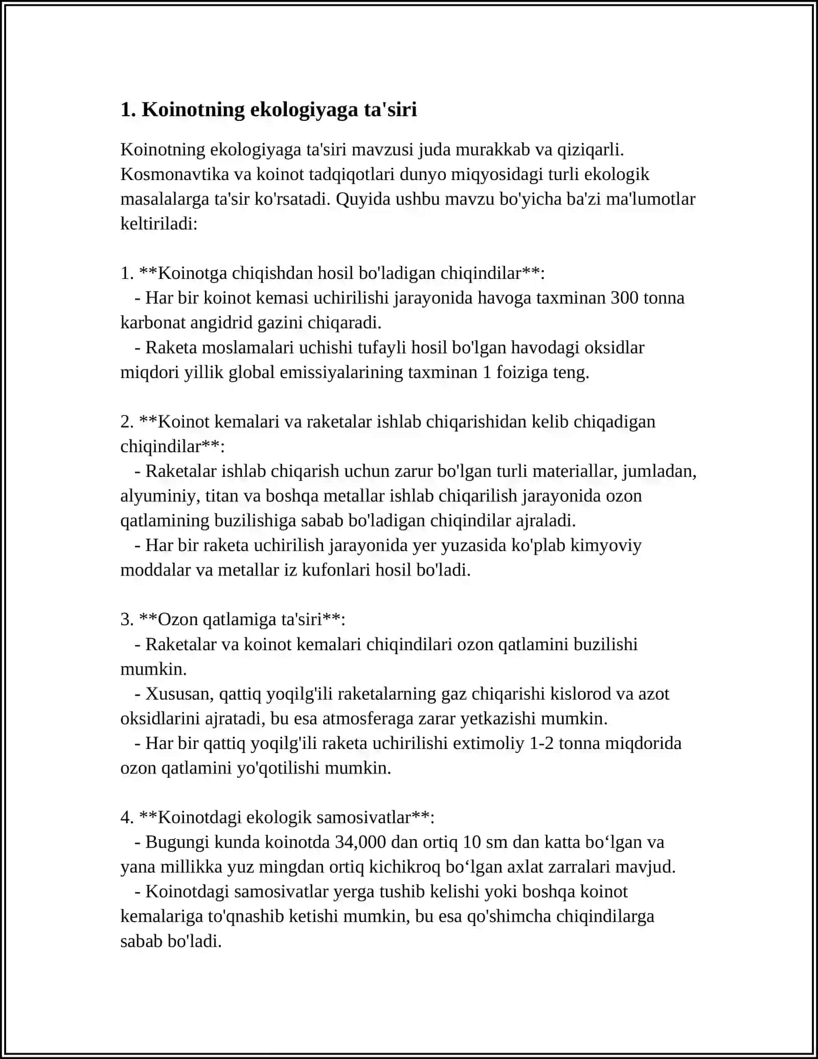KOINOT,INSON VA EKALOGIYA 3