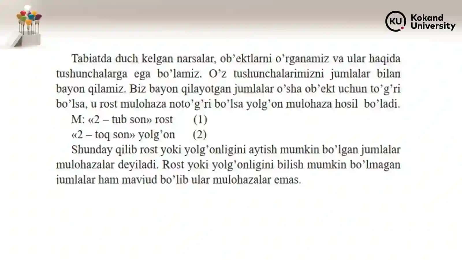 Boshlang‘ich matematika kursi nazariyasi 3