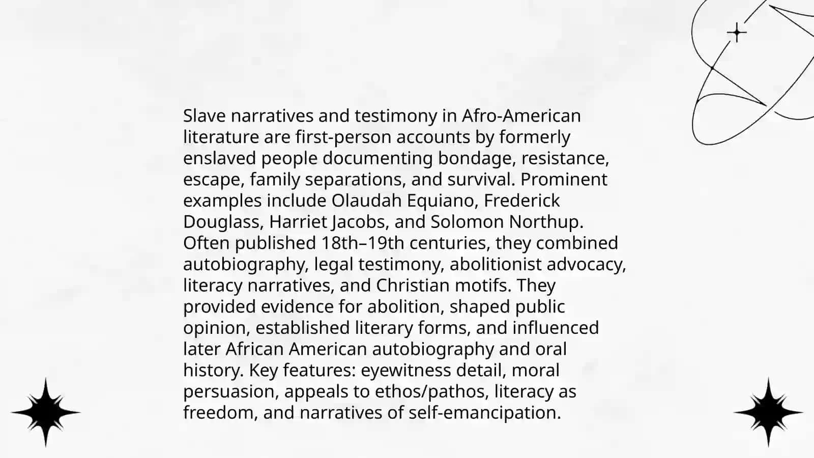 AFRO-AMERICAN LITERATURE 3