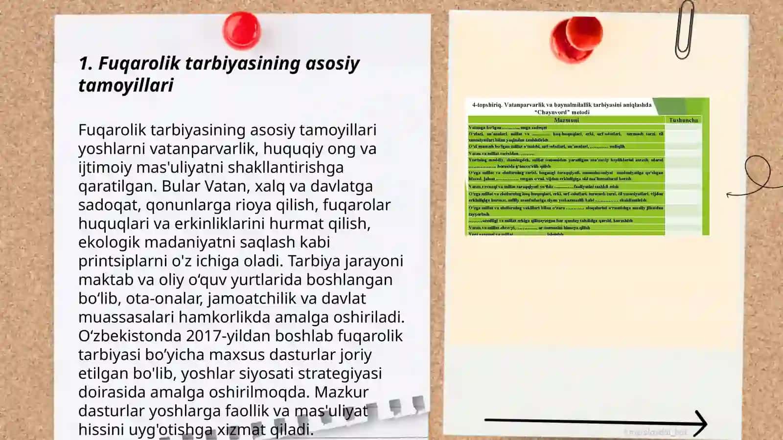Fuqarolik va mafkuraviy tarbiyalar 3