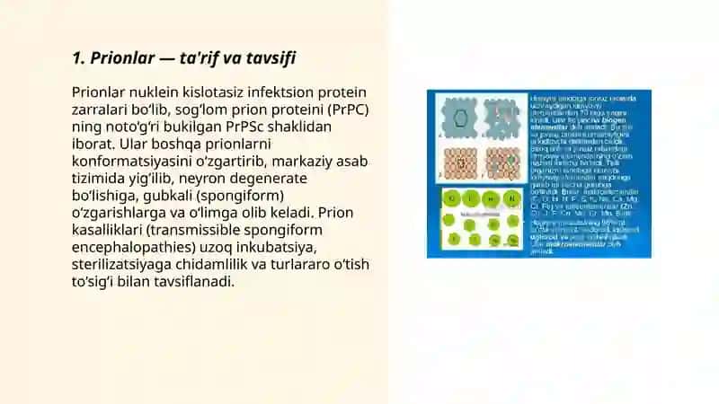 Prionlar va ularning ahamiyati 3