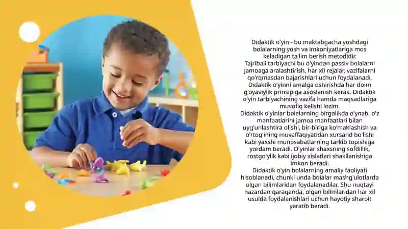 METODYOKI DIDAKTIK O'YIN JIHOZLARI 3