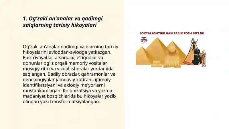 Insoniyat tarixi va storytelling 3