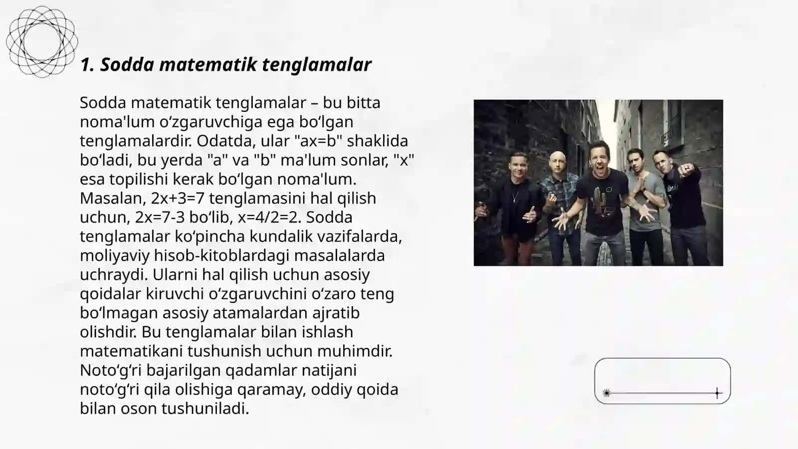 Sodda masalalar 3