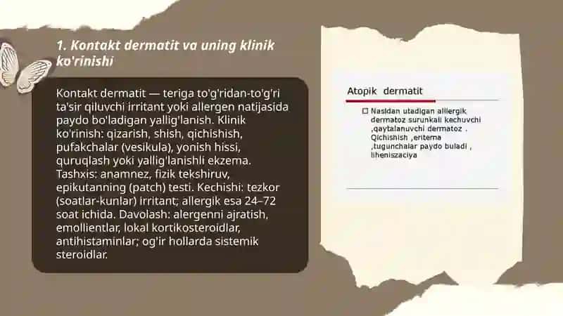 Teri-tanosil kasalliklari turi va ko'rinishi 3