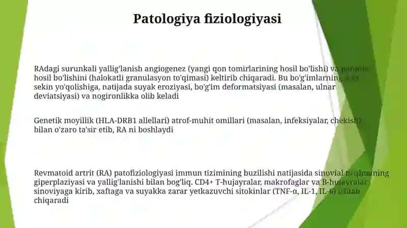 Revmatoidli artirit 3