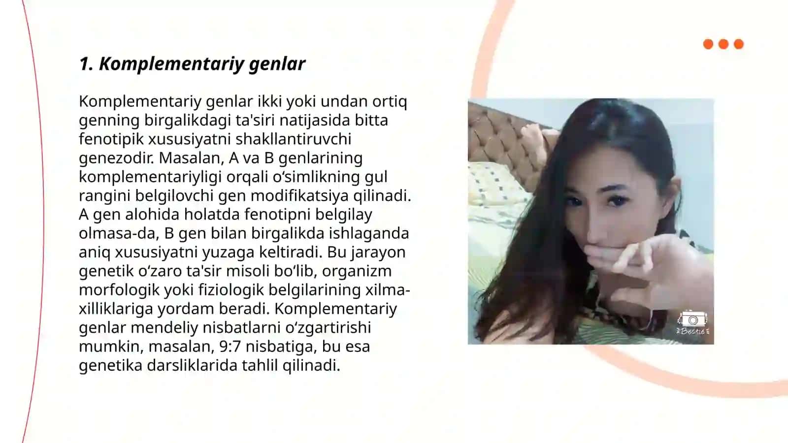 Komplementariy genlar 3