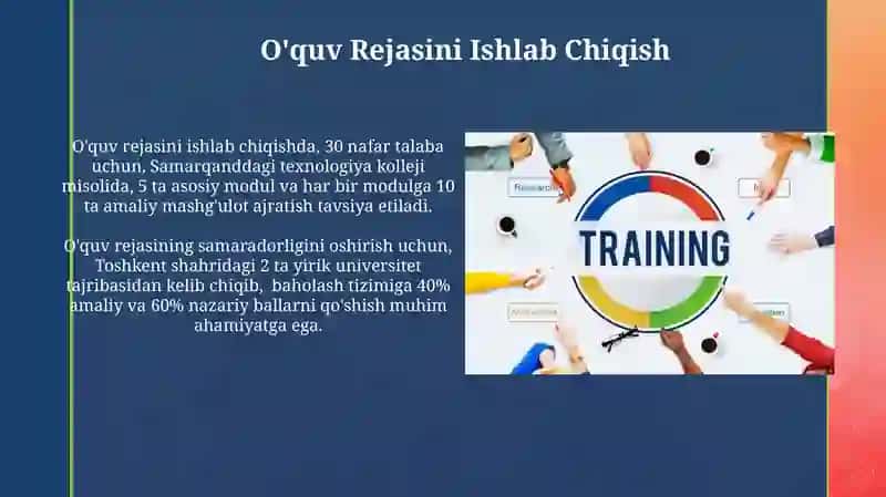 Trening asosiy vazifasi 3