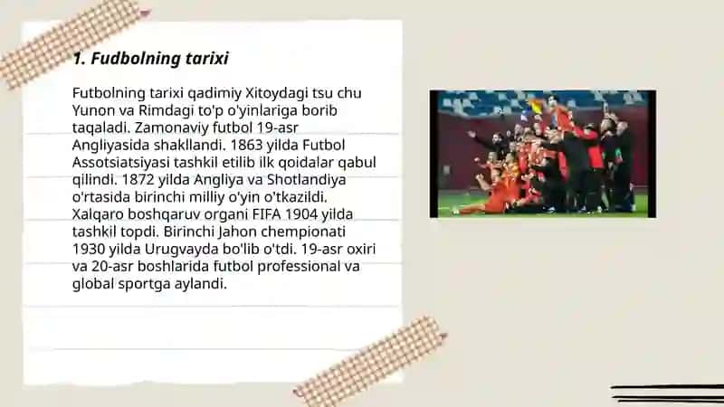 Fudbol sport turi 3