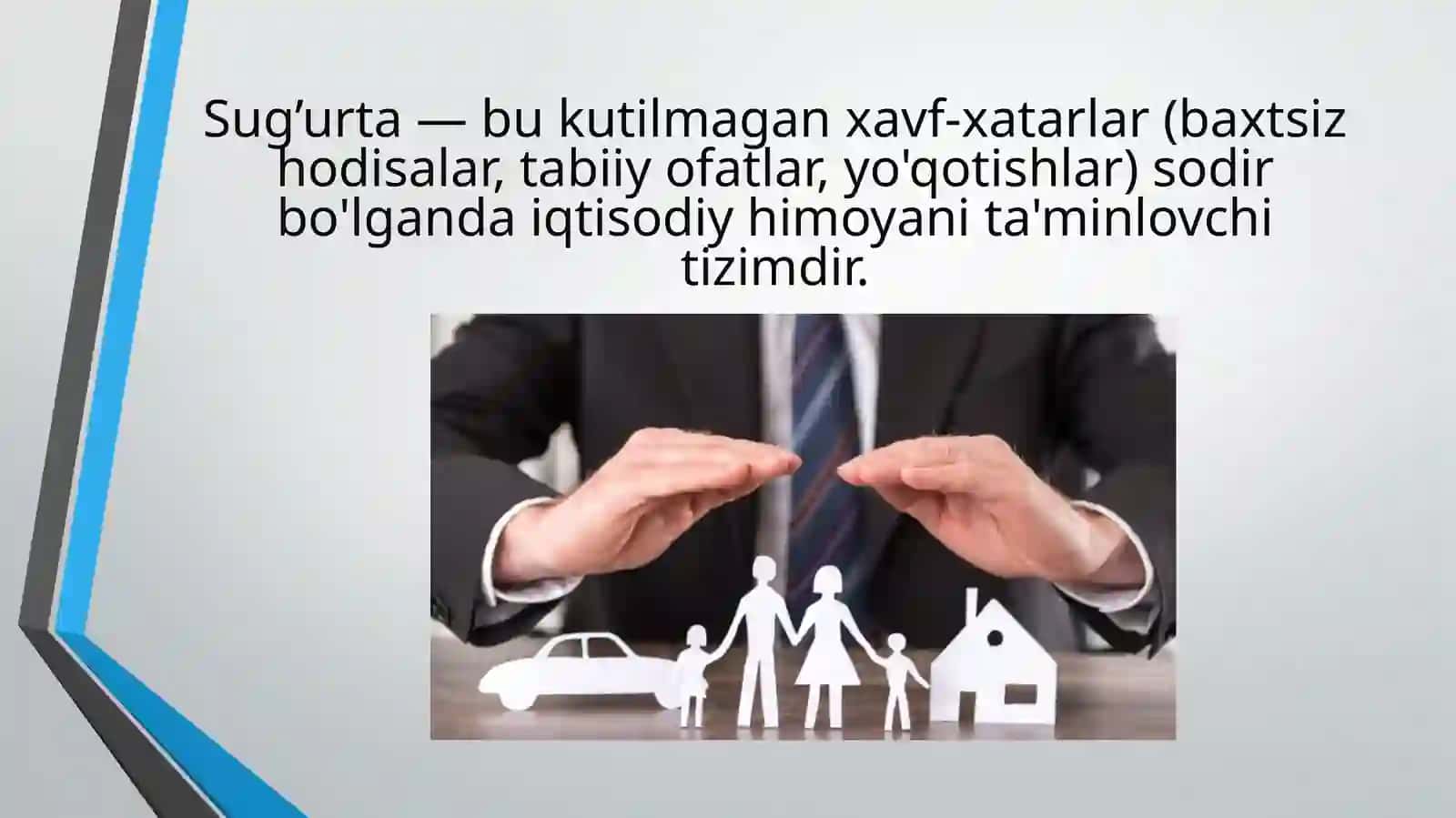 Sug'urta Munosabatlari va Uning Paydo Bo'lishi 3