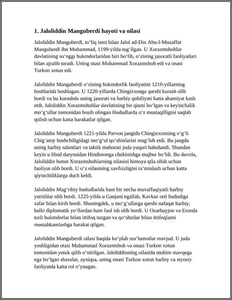 JALOLIDDIN MANGUBERDI MOHIR SARKARDA 3
