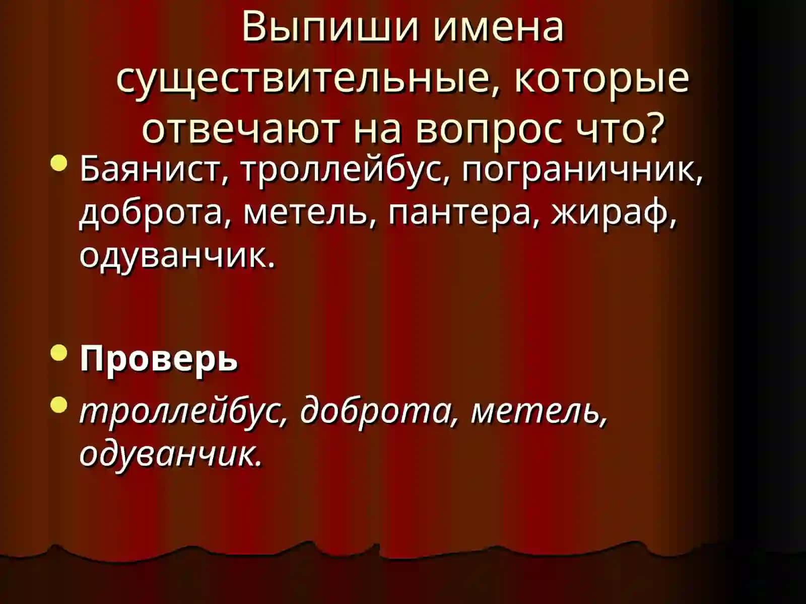 Имя существительное 3