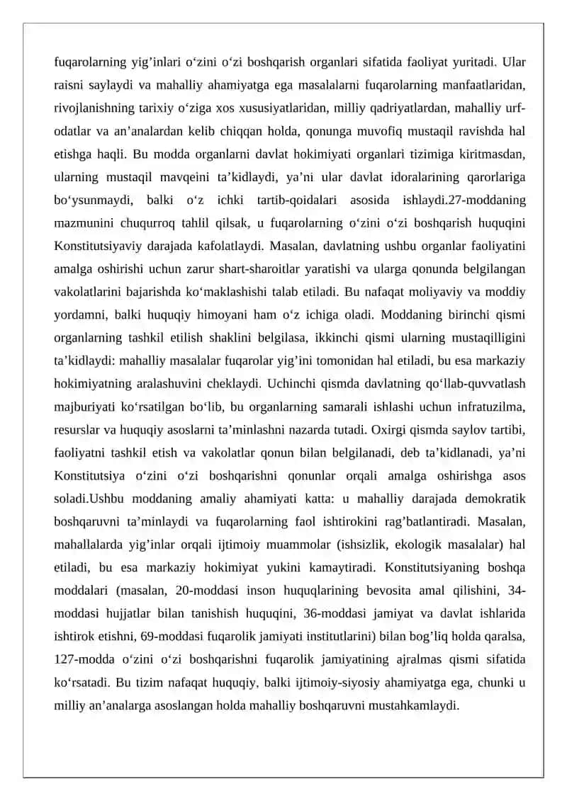 O’zini o‘zi boshqarish organlarining huquqiy asoslari 3