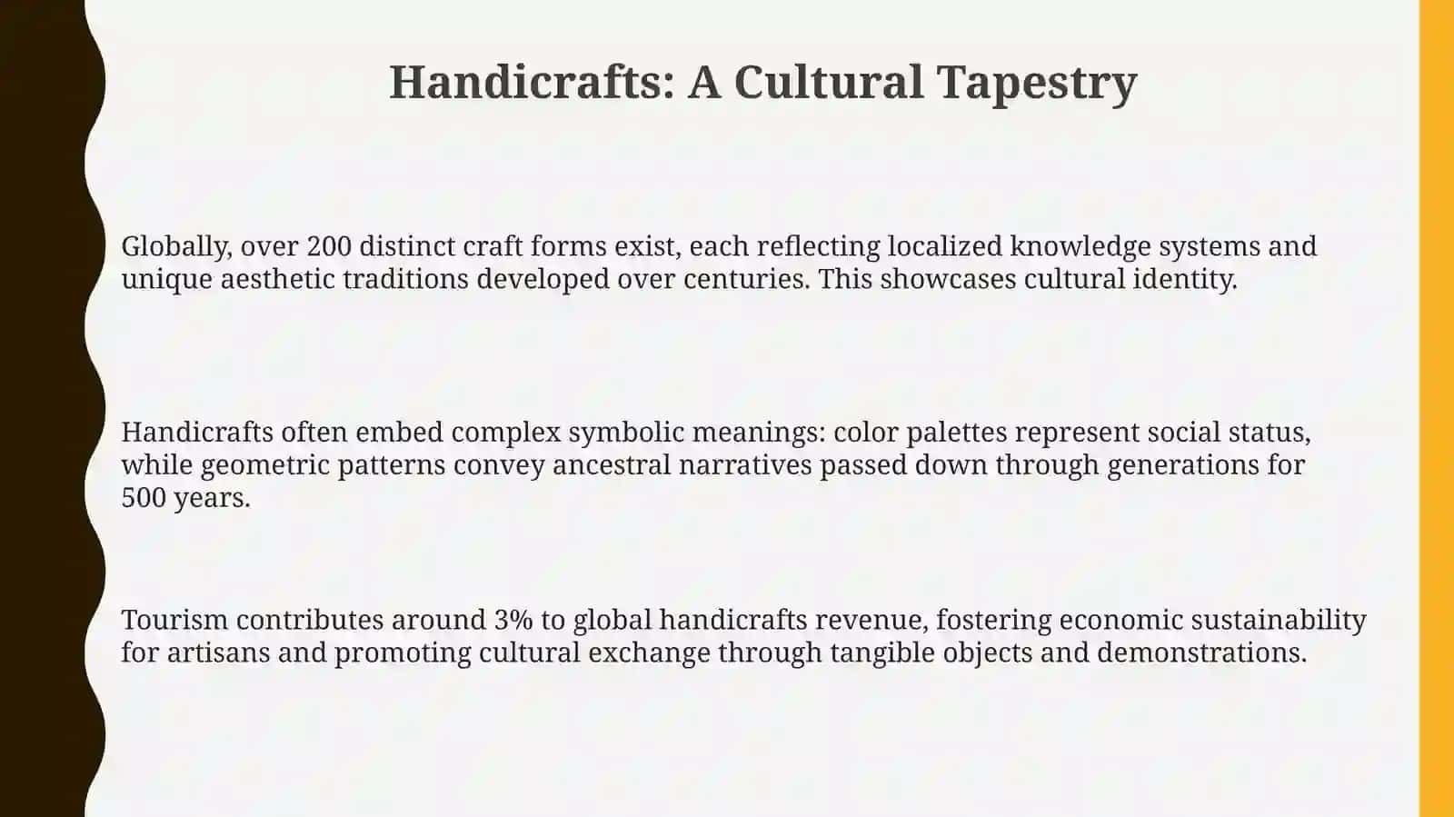 Presentation on Handicrafts 3