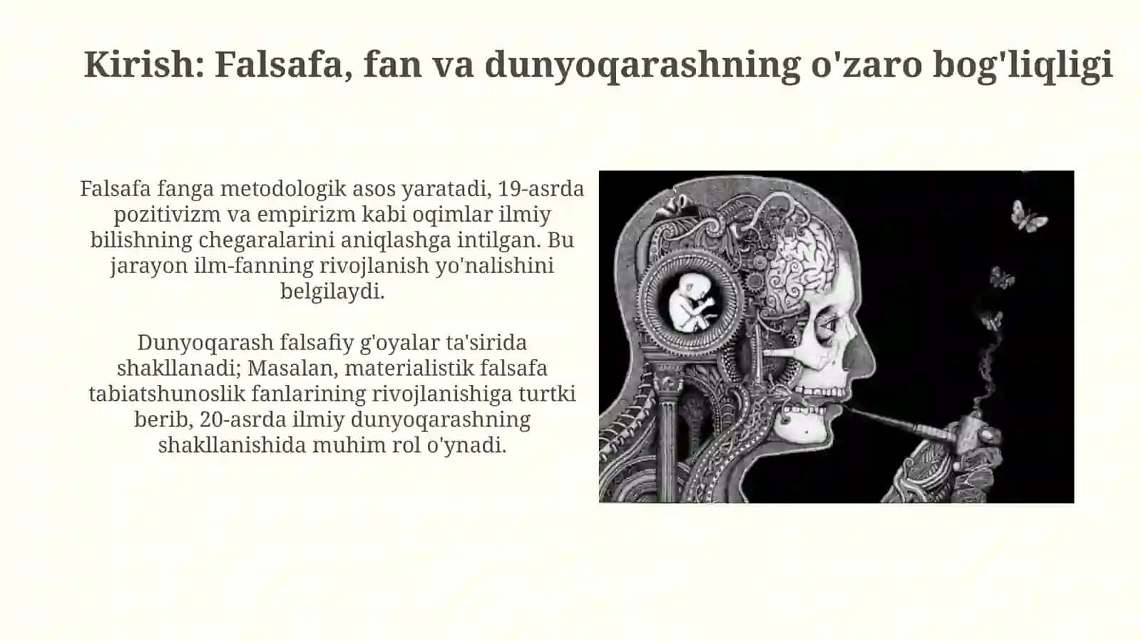 Falsafaning fan va dunyo qarashga doir mohiyati 3