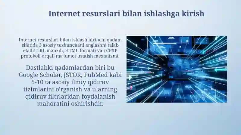 Internet resurslari bilan ishlashga kirish 3