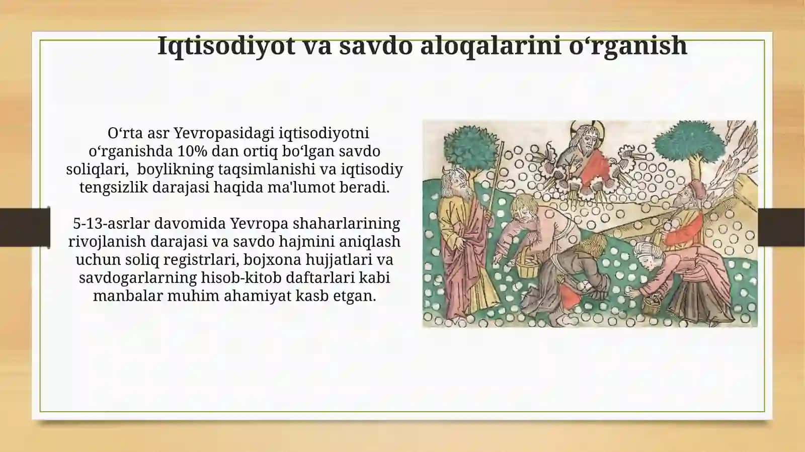 Oʻrta asrlarda Yevropa xalqlari ( V- XIII asrlar) 3