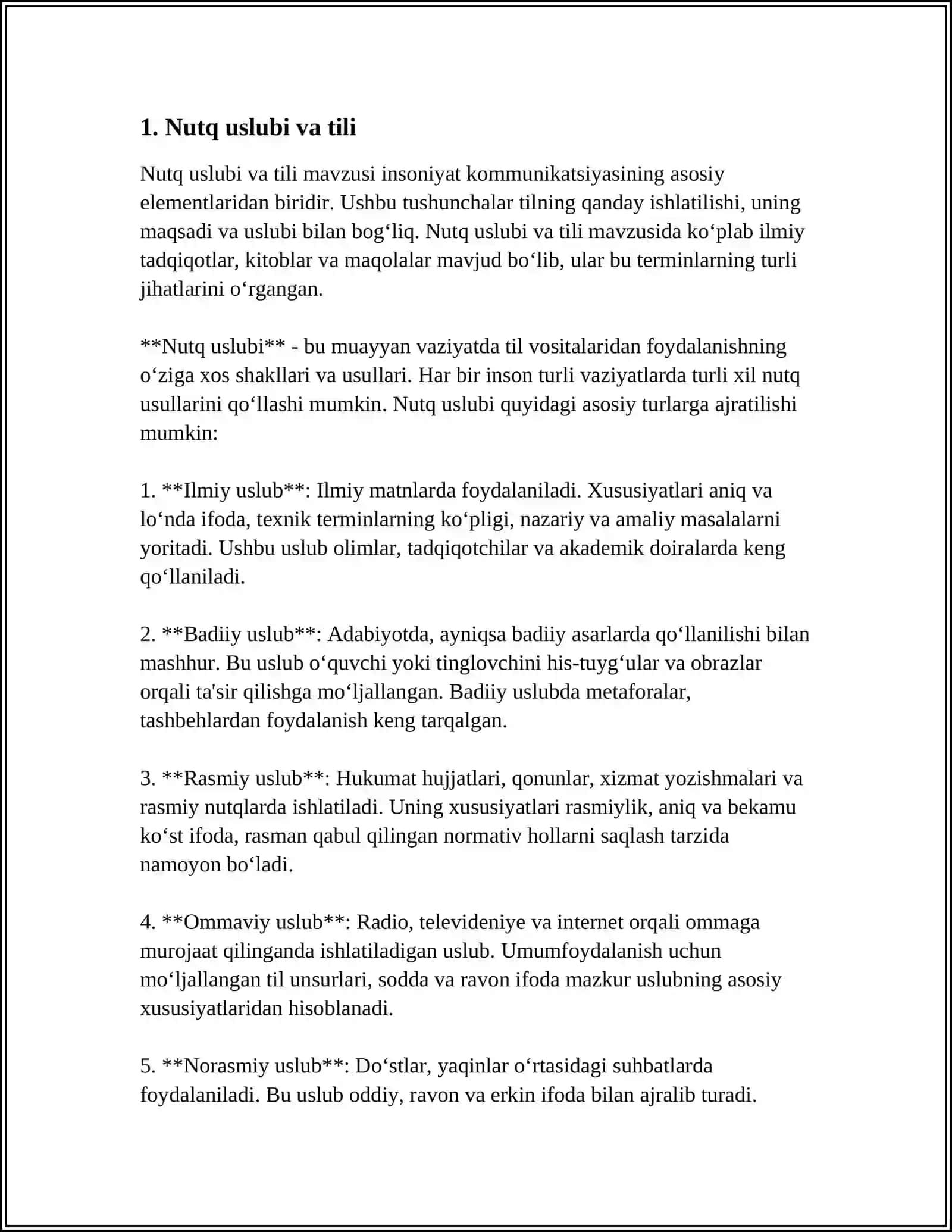 GʻARB VA SHARQ NOTIQLARNING FARQLIK TOMONLAR 3