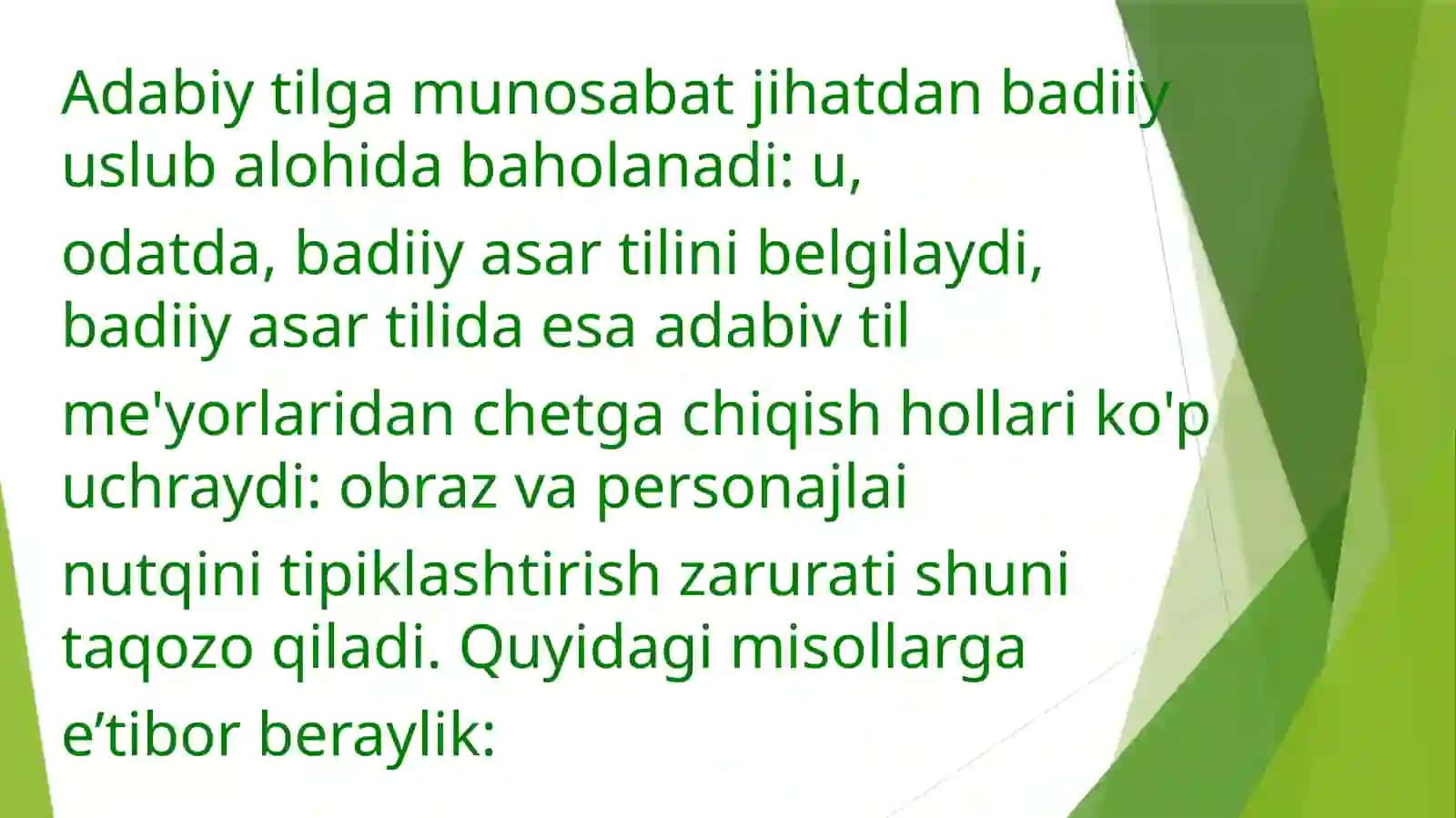 Adabiy til va sheva 3