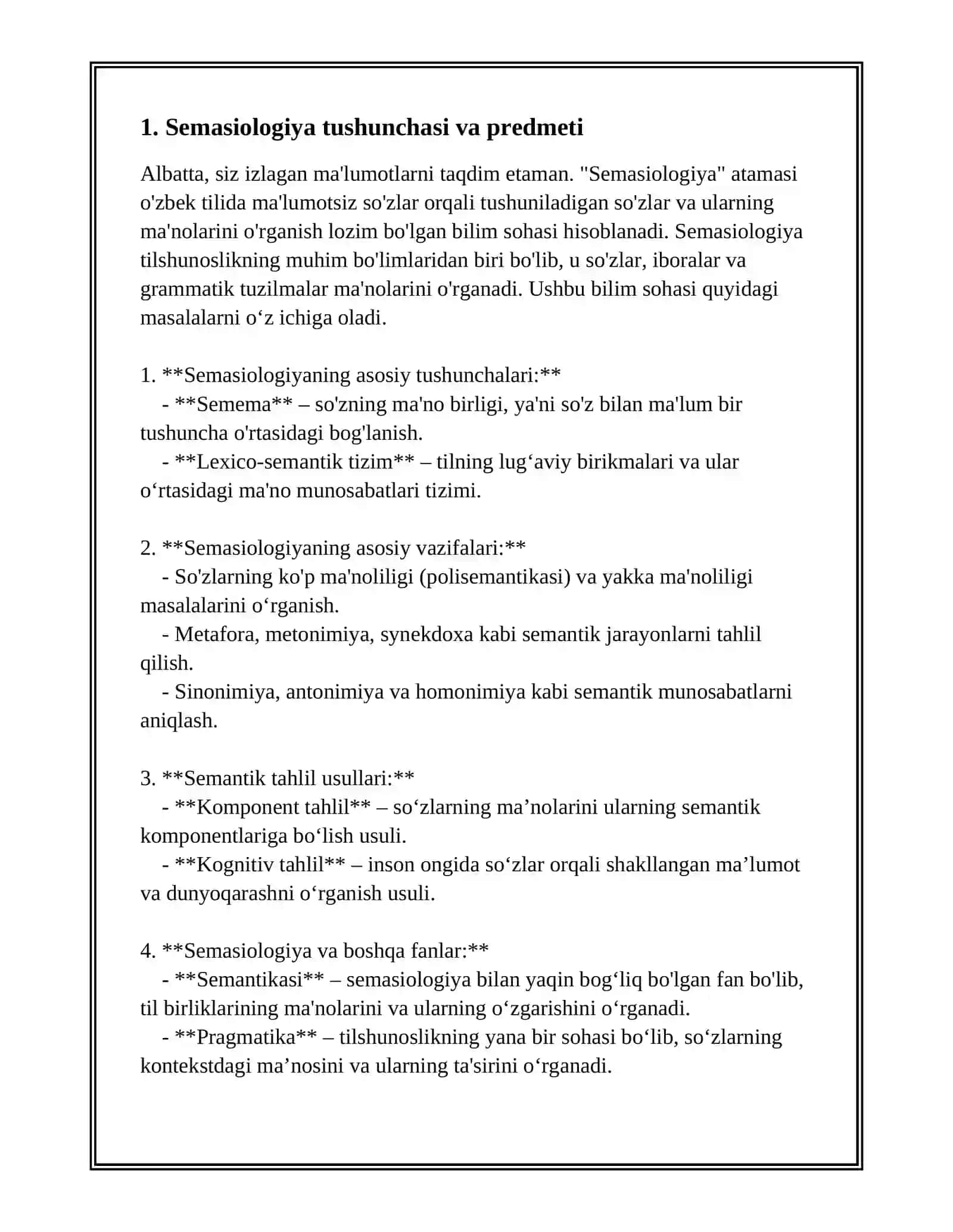 OʻZBEK TILI SEMASIOLOGIYASI. 3