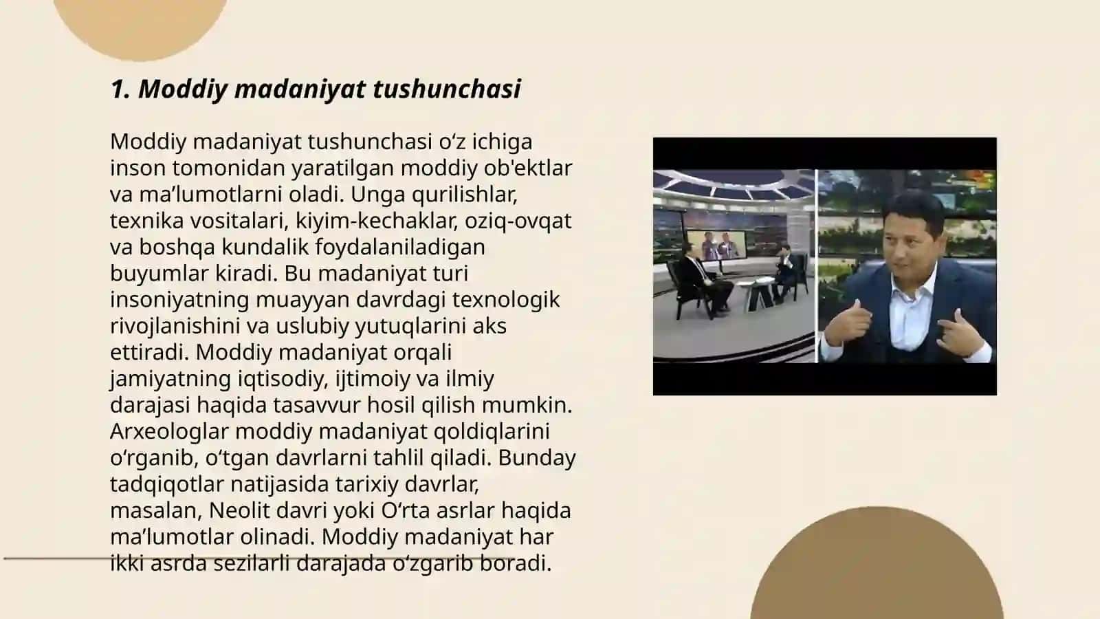 Moddiy va nomoddiy madaniyatlar 3