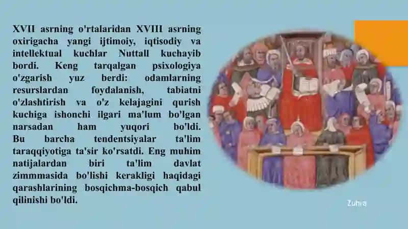 G’arb uyg'onish davri pedogogikasi 3