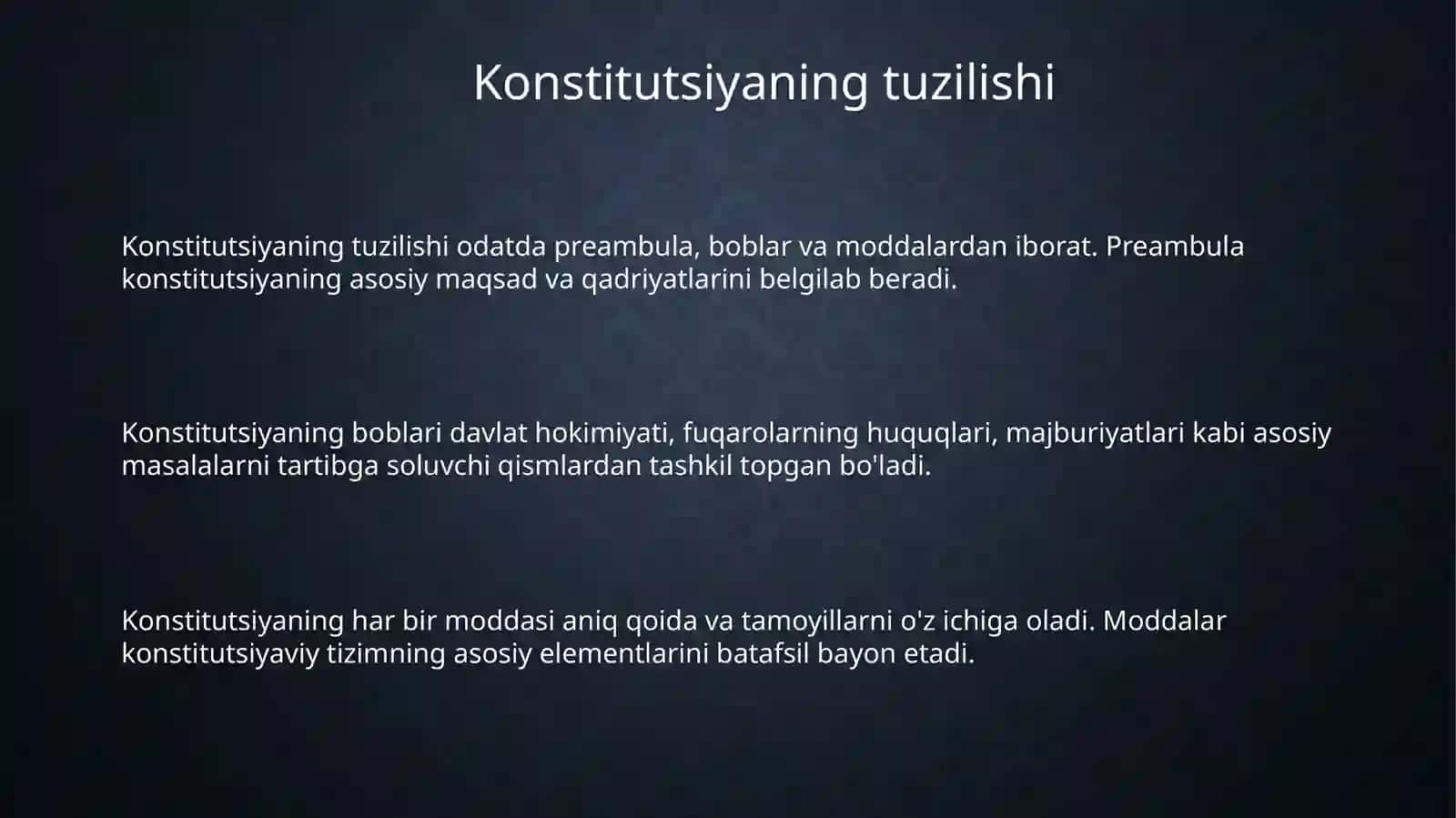 Konstitutsiyaning asosiy prinsiplari 3