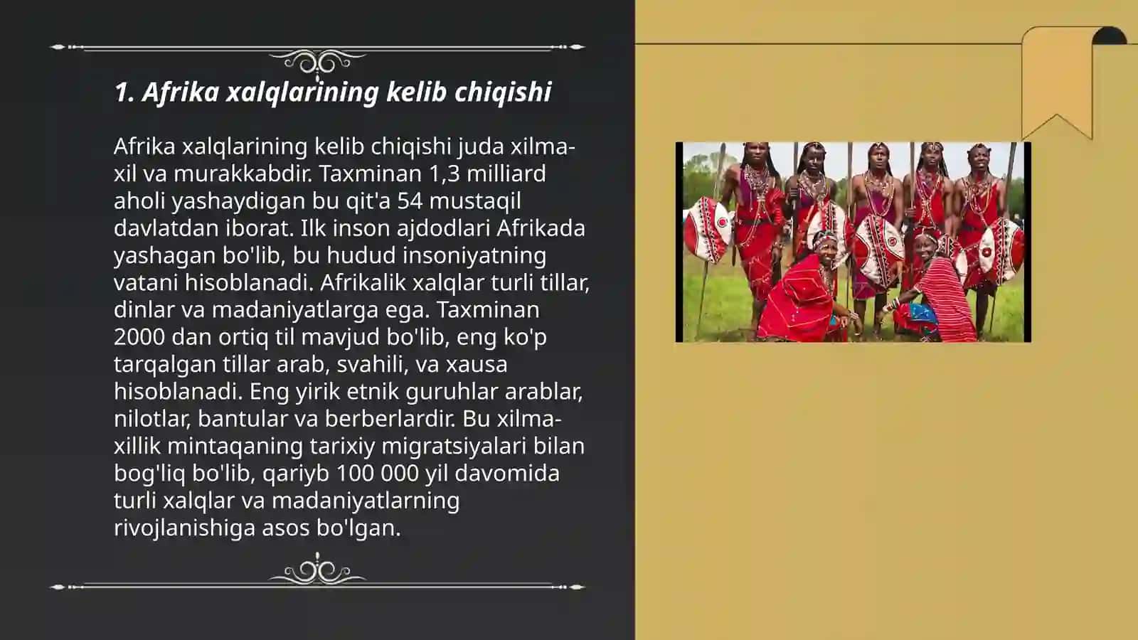 Afrika xalqlari etnologiyasi 3