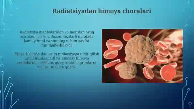 Radiatsiyaning tasiri 3