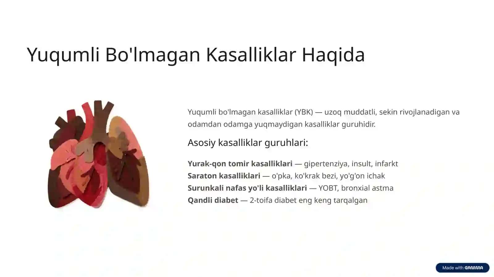 Yuqumli Bo'lmagan Kasalliklarning Profilaktikasi 3