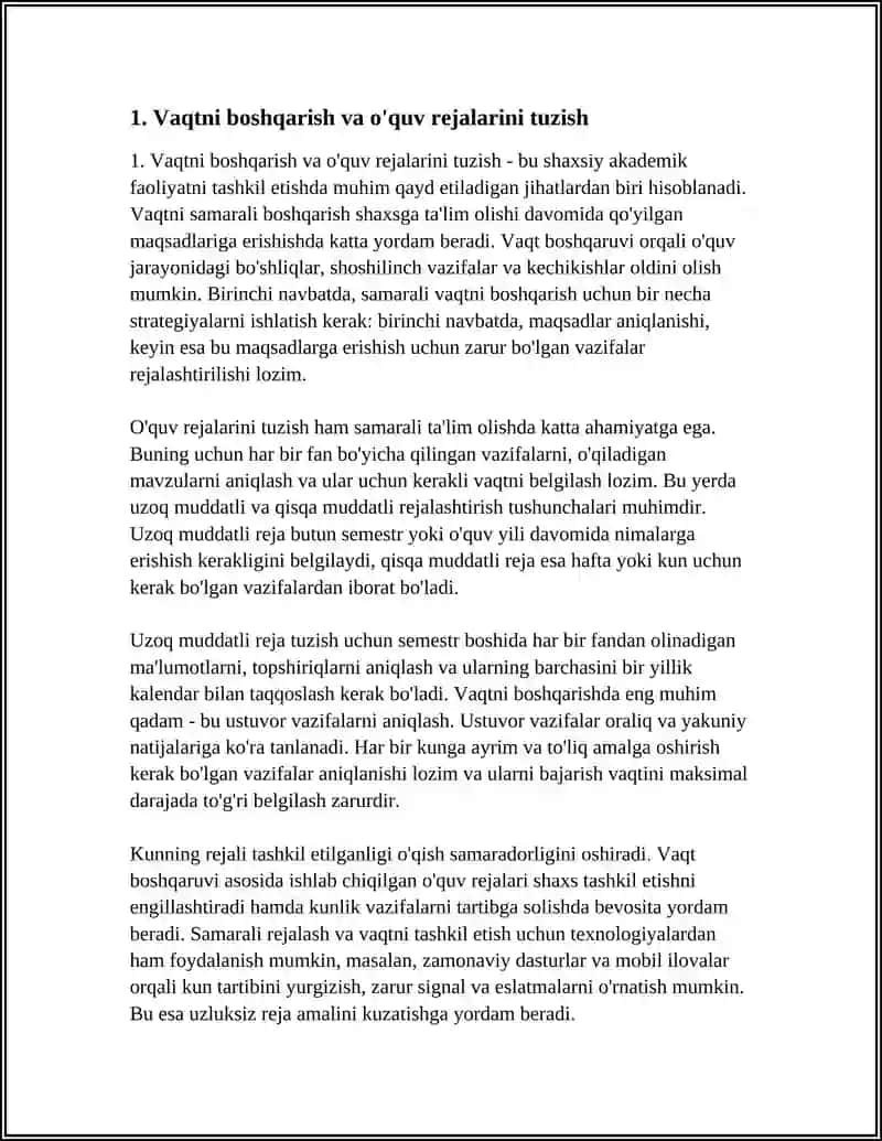 SHAXSIY AKADEMIK FAOLIYAT VA UNI TASHKIL ETISH VOSITALARI 3