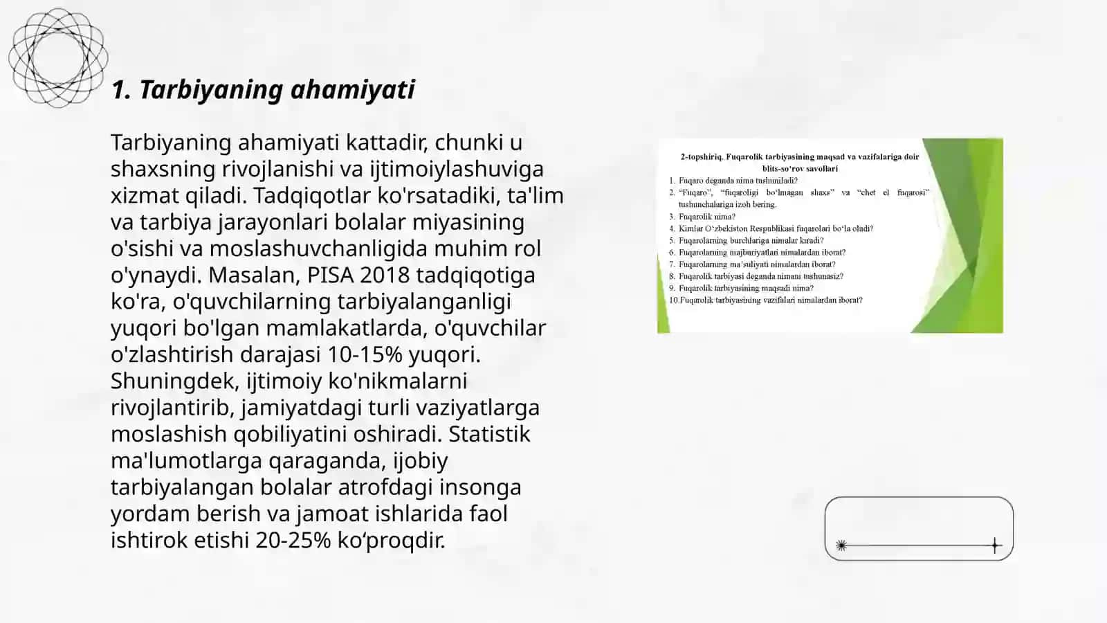 Tarbiyaning maqsad va vazifalari 3