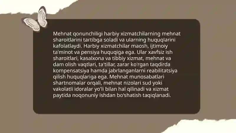Mehnat sharoitlari 3