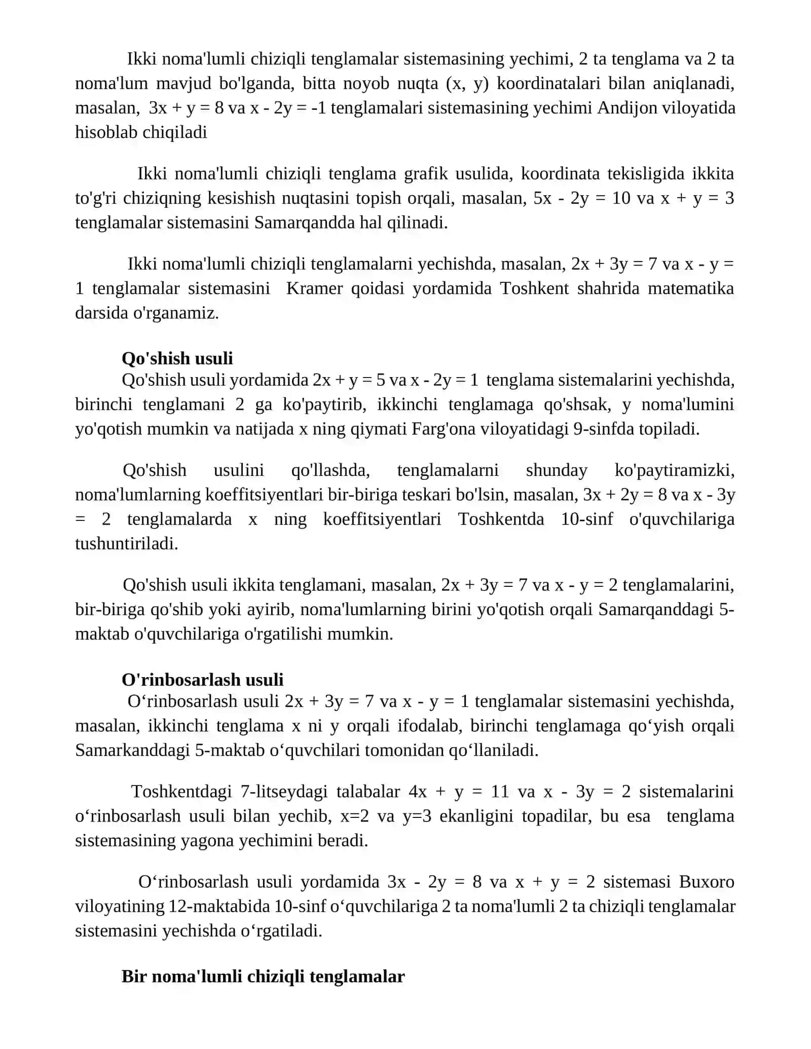 To'g'ri chiziq tenglamalari 3