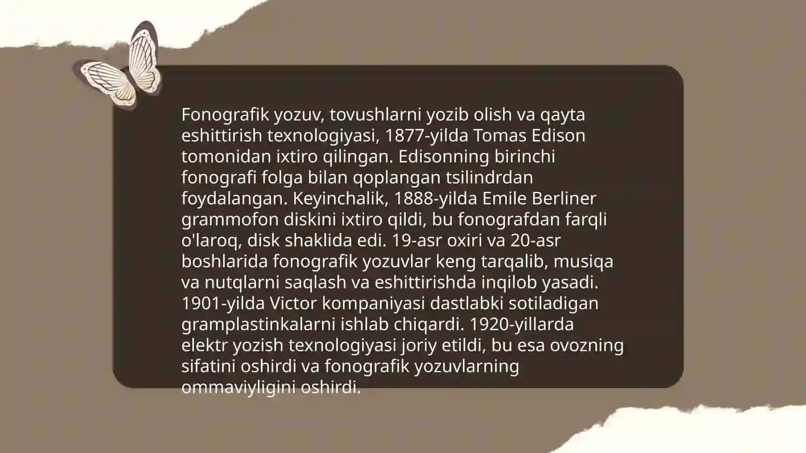Fonografik yozuv 3
