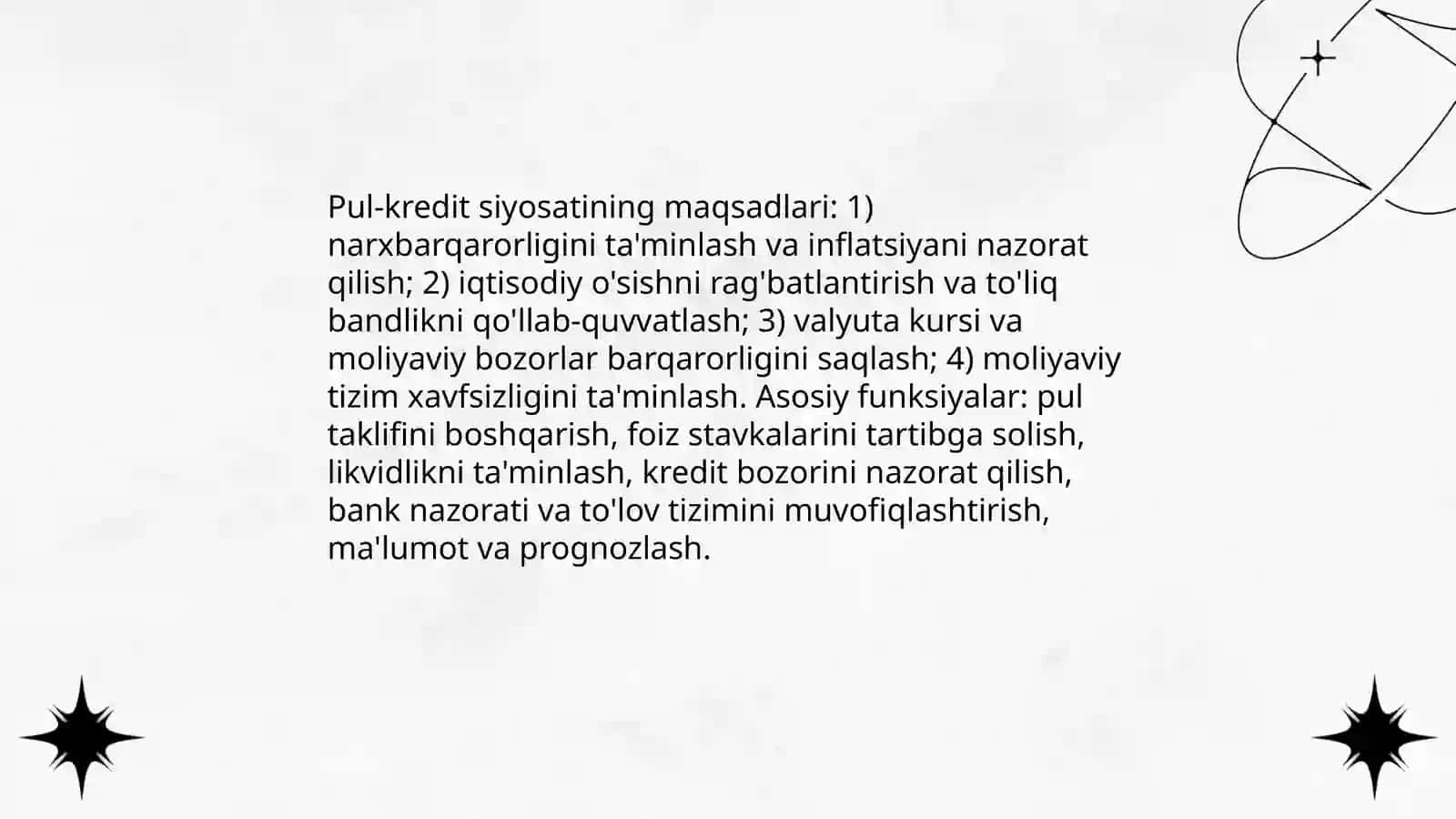 Pul-Kredit Siyosati 3