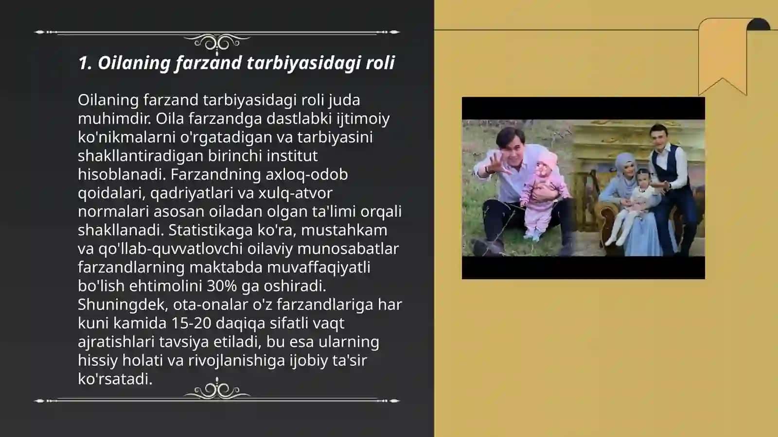 Oilaning farzand tarbiyasidagi roli 3
