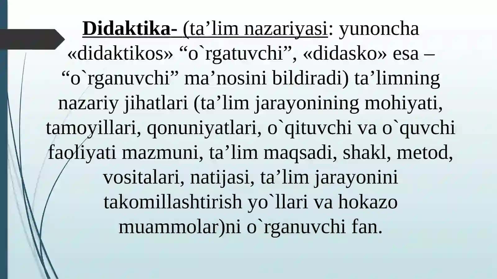 Boshlang’ich ta’limda ta’lim nazariyasi 3