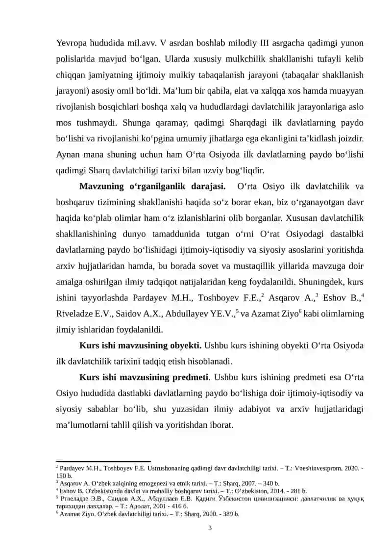 O‘RTA OSIYO ILK DAVLATCHILIK VA BOSHQARUV TIZIMINING SHAKLLANISHI 3