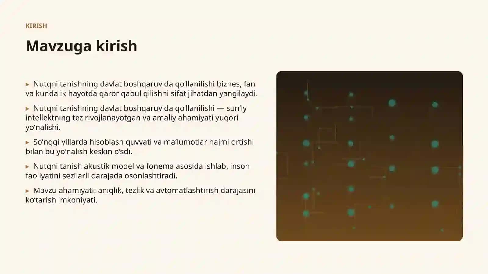 SUNʼIY INTELLEKT • PROFESSIONAL TAQDIMOT 3