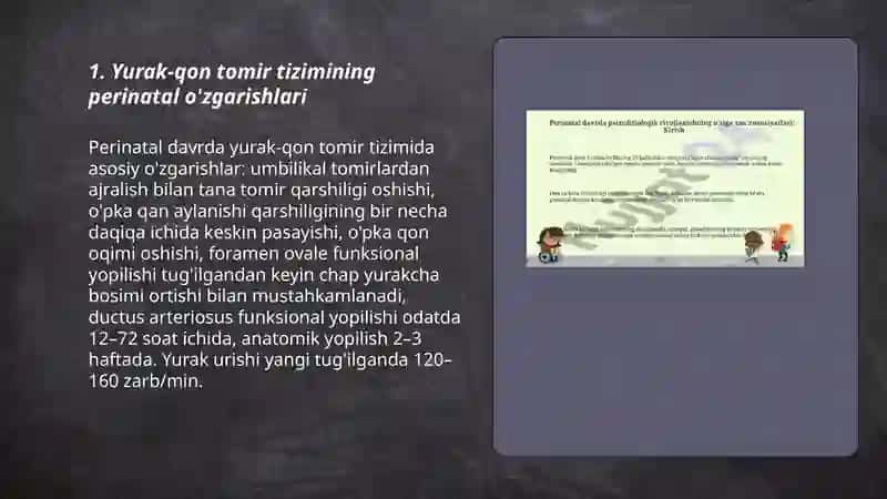 Perinatal davrning oʻziga xos xususiyatlari 3