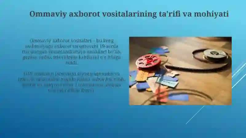 Ommaviy axborot vositalaritarixivarivojlanishbosqichlari 3