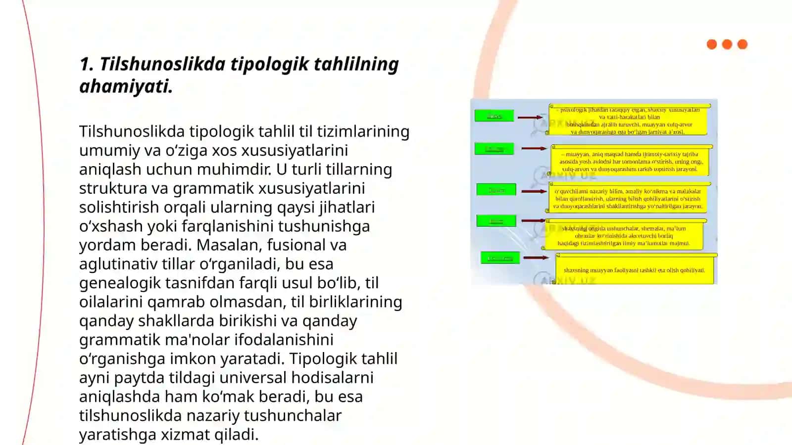 Tipologiyada tillarning qiyosiy tahlili 3