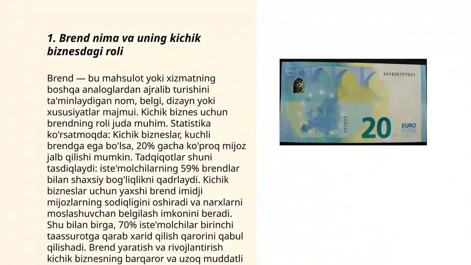 Brendni shakllantirish va uning ahamiyati 3