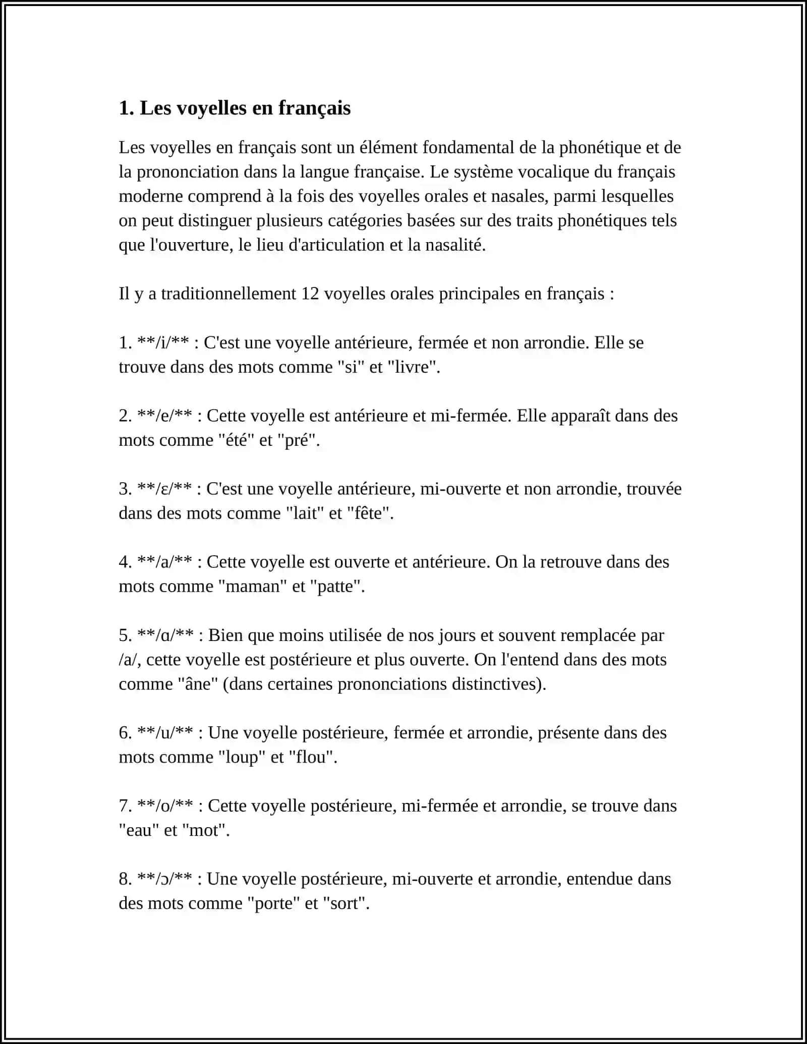 FRANSUZ TILIDA TALAFFUZ TURLARI 3