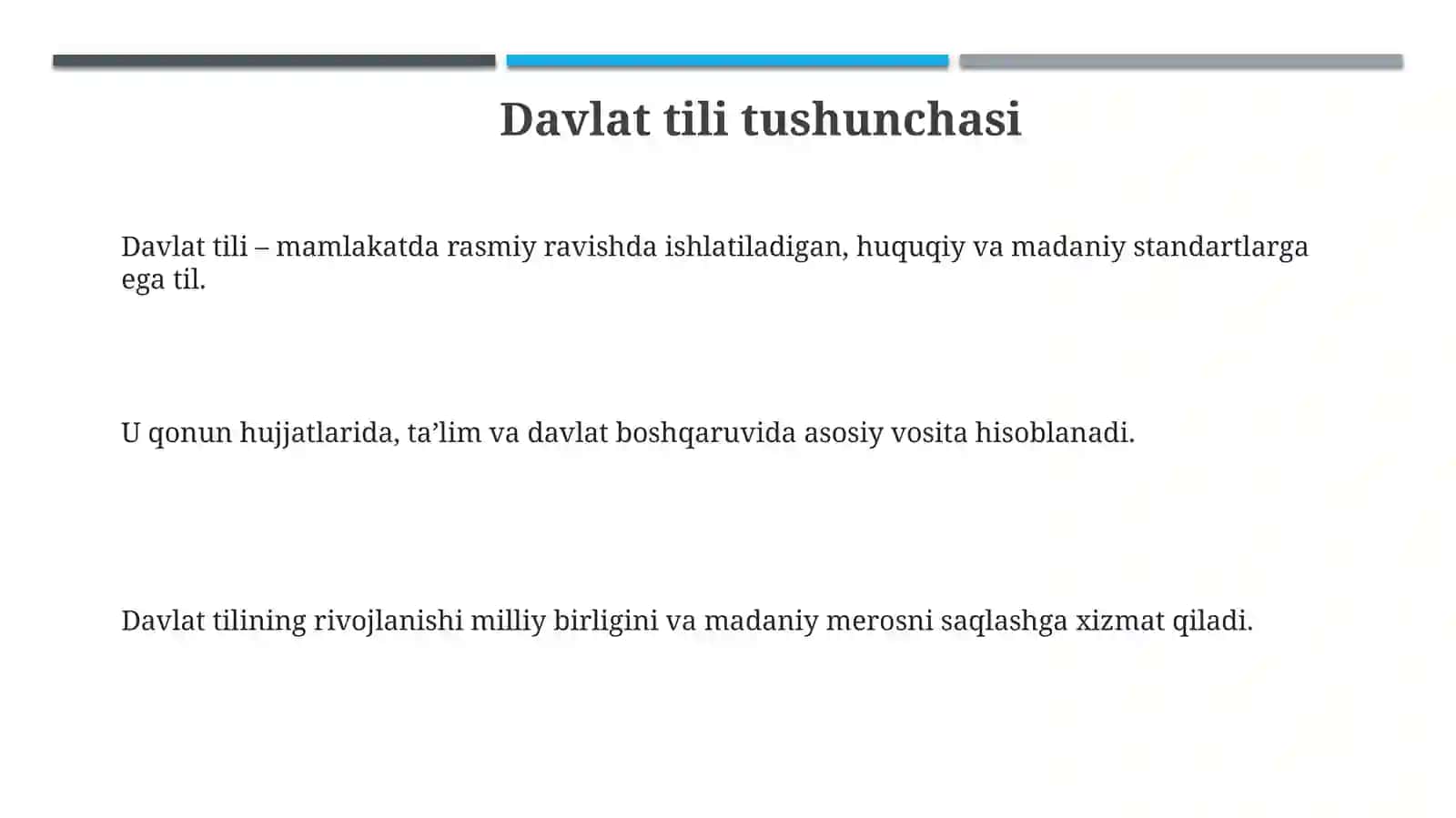 Davlat tili asoslari 3