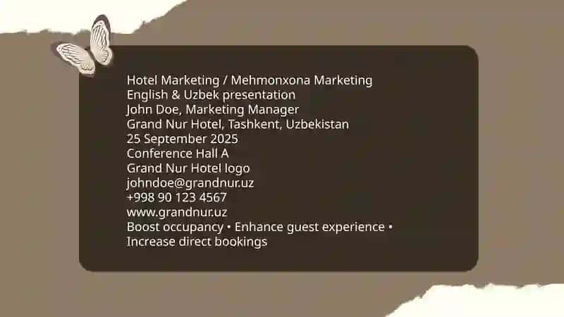 Mehmonxona Marketing 3